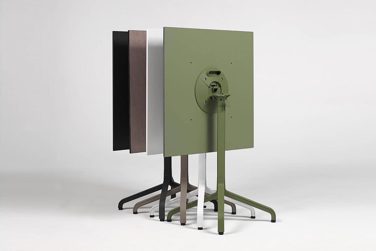 Стол складной квадратный Frasca Mini 70х70 тортора