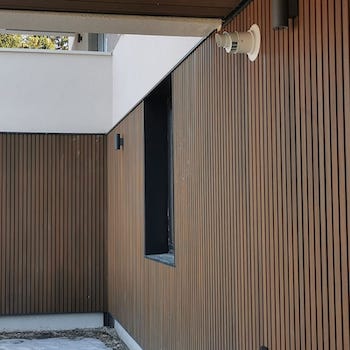 Фасадная (стеновая) реечная панель CM WALL, 219х26x3000 мм, MERBAU (Мербау)